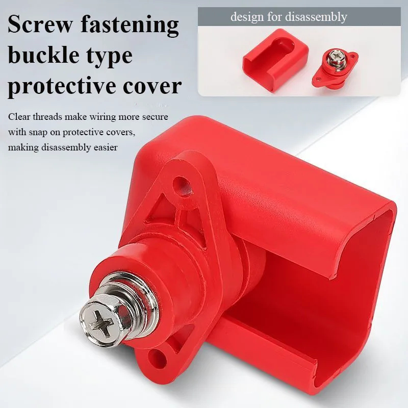 500A 300A 150A Lithium Battery Terminal Post High Current New Energy Ctorage Connector Through Wall Battery Terminal Blocks