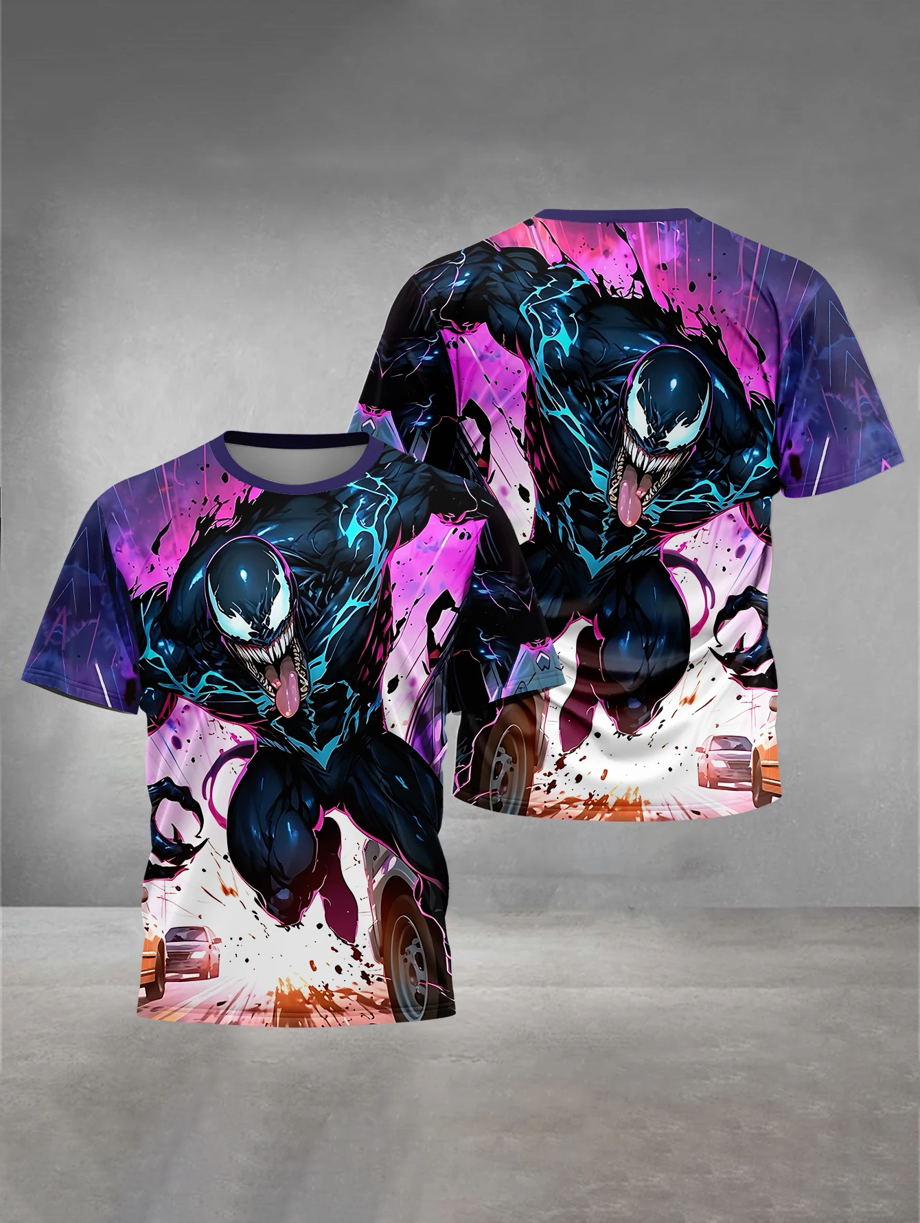 Cool and hot movie Venom 3D Print Baby Clothing 5 to 14 Years Male Outdoor Clothes for Children Boy Girl Child T-Shirt Top Shirt