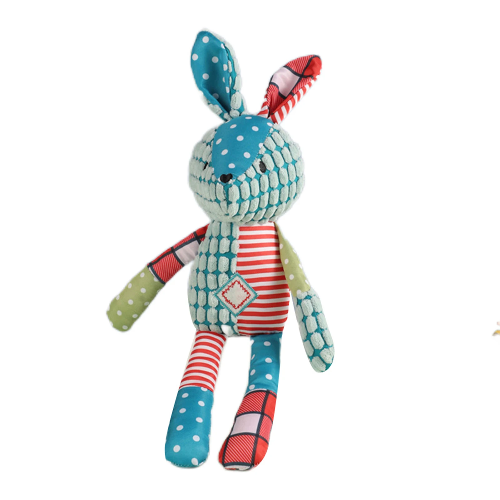 

Плюшевые игрушки для новорожденных, мультяшный кролик, ранняя развивающая игрушка в подарок