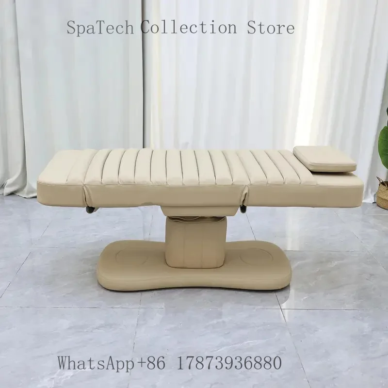 

Electric Folding Ergonomic Massage Bed Customizable Beauty Tattoo Eyelash Facial SPA Bed for Sale