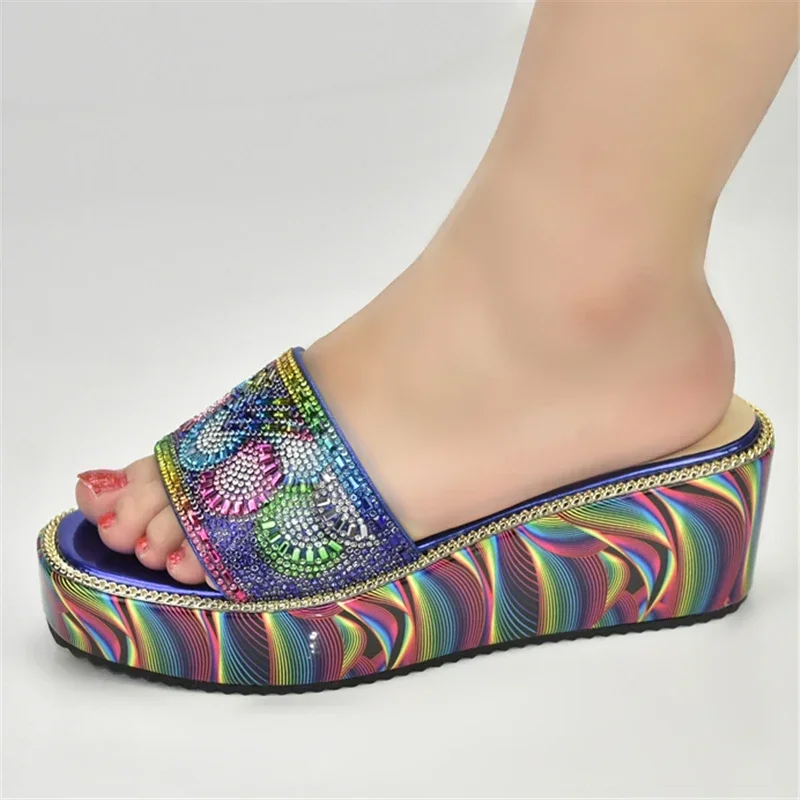Latest Plus Size 43 Ladies Dress Shoes 2023  Open Toe Shoes Luxery  Ladies Shoes and Sandals image 3