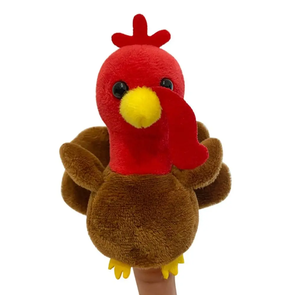 Cloth Farm Animal Finger Puppet Storytelling Role Play Animal Hand Puppet Kawaii Cartoon Puppets Teaching Shows