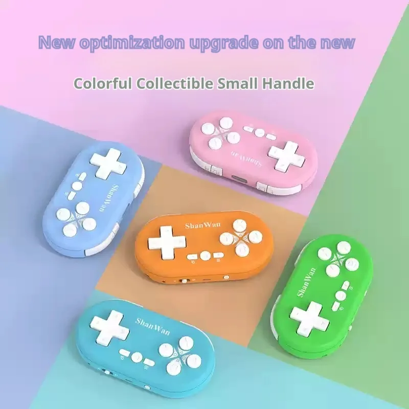 Shanwan Lightweight Mini Wireless Bluetooth Collectible Game Controller Portable Multi Platform Wireless Connectivity