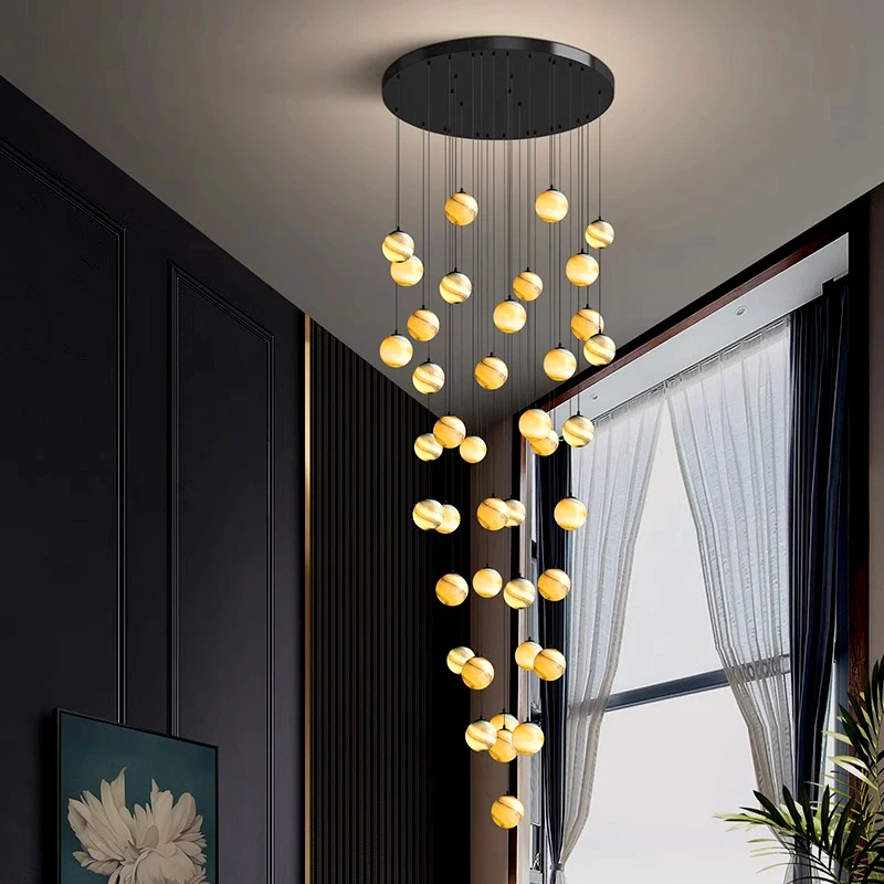Modern home decor led lights pendant light lamps for living room led Chandeliers for dining room hanging light indoor lighting image 2