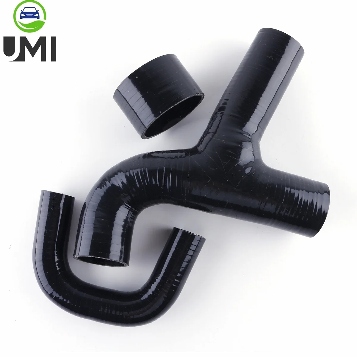 3PCS 4PLY For 2000-2008 Subaru Impreze GDB GDA WRX STI EJ20 2.0L Turbo Vers 7/8/9 Silicone Radiator Coolant Hose Pipe Tube Kit