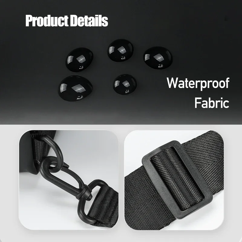 Men’s Chest Bag Waterproof Brand Crossbody Bags Fancy High-quality Sling Pack Fashion Single Shoulder Pack Male Backpack Travel