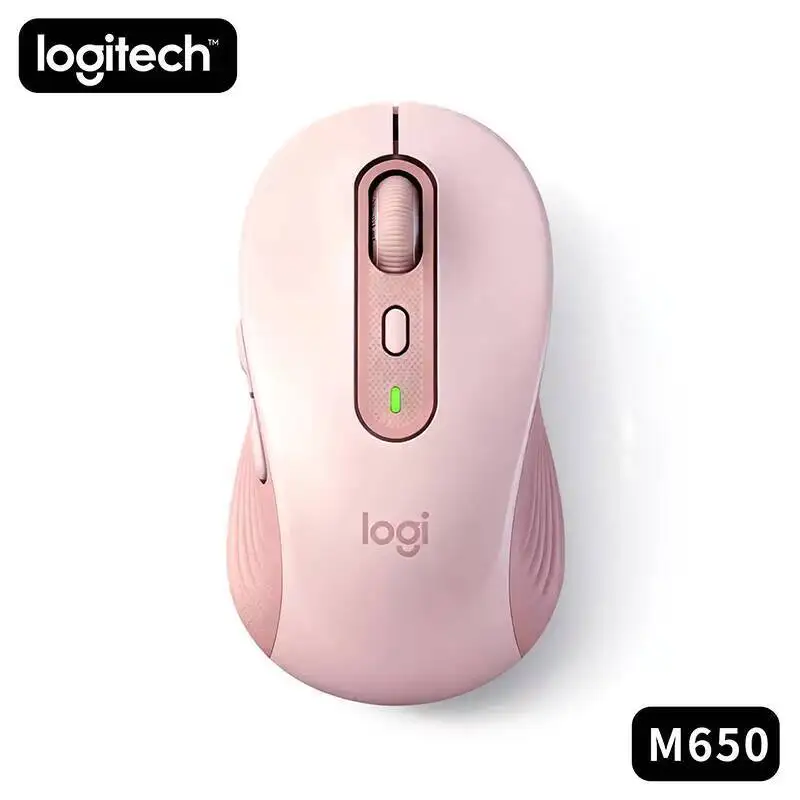 

Logitech M650/M650L Ergonomic Mouse - Soft Thumb Rest, Rubber Grips, SilentTouch Tech, 20-Month Bluetooth Battery Life