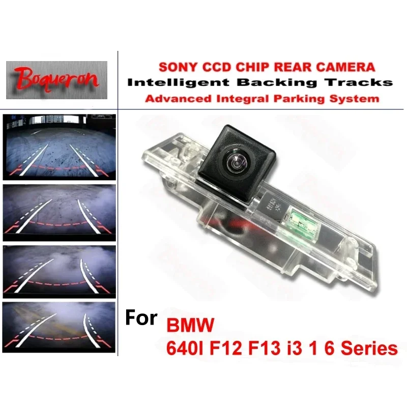 

for BMW 640I F12 F13 i3 1 6 Series CCD Car Backup Parking Camera Intelligent Tracks Dynamic Guidance Rear View Camera