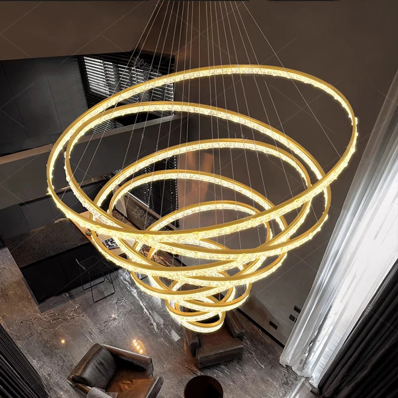 

Modern home decor ring led lights pendant light lamps for living room Chandeliers for dining room hanging light indoor lighting