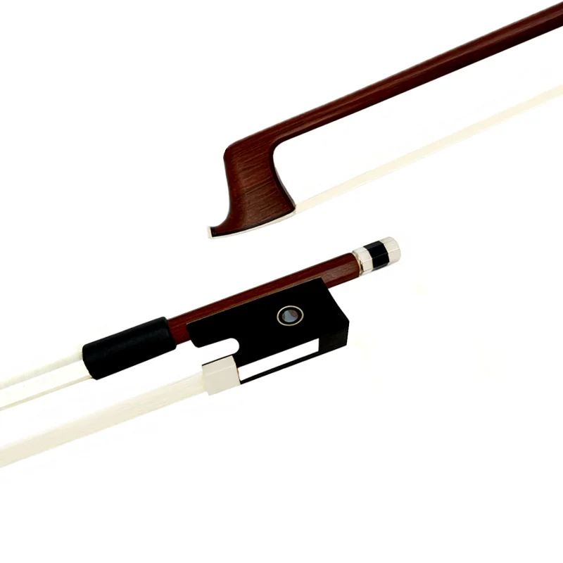 Good Violin/Fiddle/viola/cello Bow 1pcs Beginner 1/16.1/10.1/8.1/4.1/2.3/4.4/4 Brazilwood Natural Mongolia Horsehair Use Student
