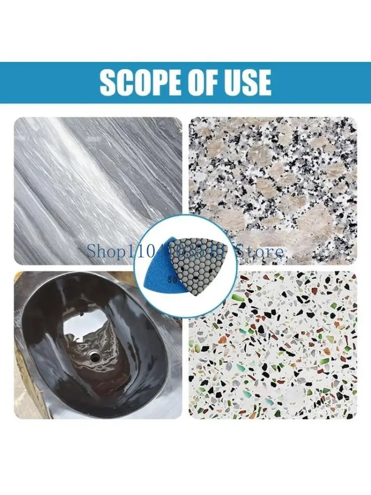 02DC Stone Polishing Pad Multifunction  Stone Grinding Pad for Quick & Smooth Results