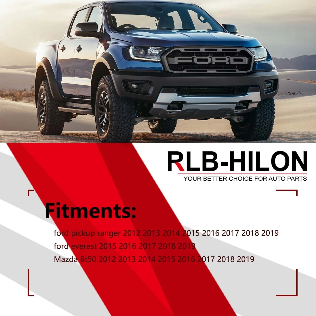 Auto-Innentürgriffverkleidung in Grau und Schwarz für Ford Ranger T6 2012–2021 und Everest 2015–2021 und Mazda BT-50 2012–2020 – Detail 16