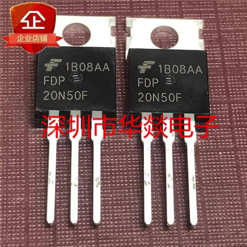 5PCS FDP20N50F TO-220  Brand New In Stock, Can Be Purchased Directly From Shenzhen Huayi Electronics