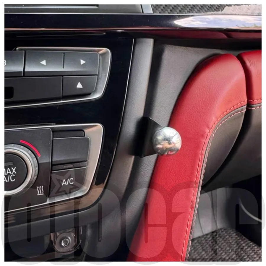 OiOMOTORS Exactfit Console Panel Phone Mount Expansion Holder Stand Base for BMW F30 3Series/F32 F36 4Series/F80 M3 F82 F83 M4