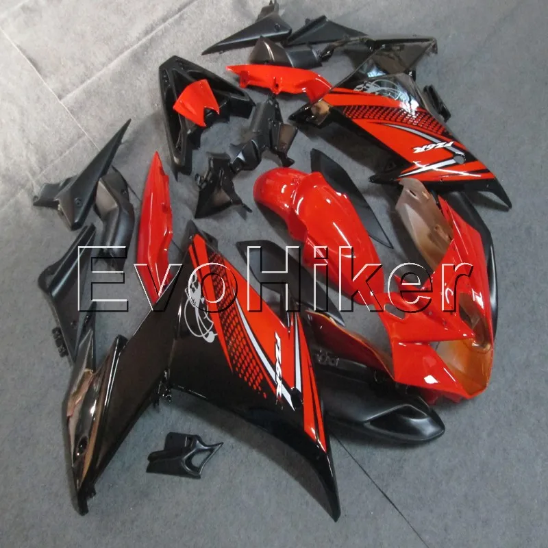 

motorcycle Fairing hull for FZ6 FZ6R 2009 2010 red black FZ6 FZ 6R 09 10 ABS Plastic Bodywork Set