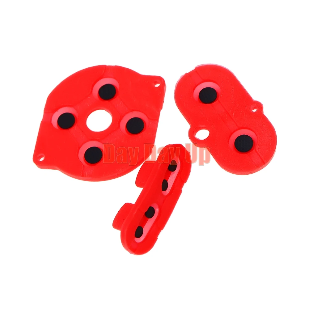 2set pulsante conduttivo in gomma colorata A-B D-Pad per GameBoy Color GBC Shell Sousing Silicon Start seleziona tastiera