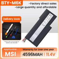 BTY-M6K Laptop Battery For MSI MS-16K3 GF65 GF63 MS-17B4 Thin 8RD GF75 8RD-031TH 8RC Thin 3RD 8RC 9SCThin 9SE/SX