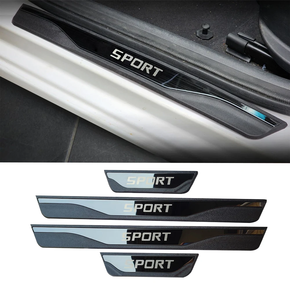 

Для Chery Tiggo 4, накладка на порог автомобиля, накладка на педаль, наклейки на порог, защитная пластина, аксессуары для защиты салона 2024 2025