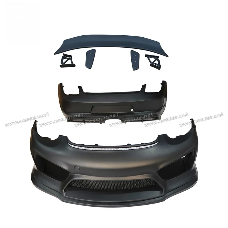 

For Sports Coupe FRP GT4 Style Body Kit - Front Bumper Rear Diffuser Rear Spoiler Wing
