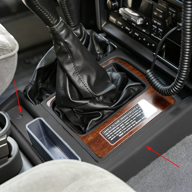 Suitable for Nissan Patrol Y60 Gearshift Panel Two-tone Nissan Safari Gearshift Lever Trim Frame Replacement Part