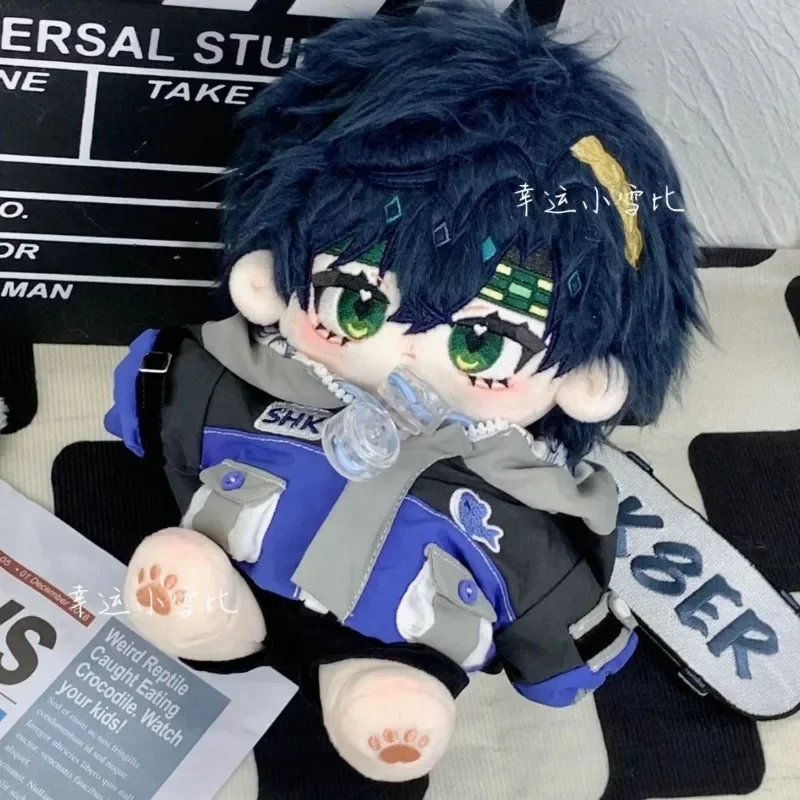 20 cm Spiel Genshin Impact Kawaii Cosplay Plüschtier Spielzeug Change Suit Kinich Anime Baumwolle Puppenkörper Cartoon Fans Sammlung Dekor Geschenk