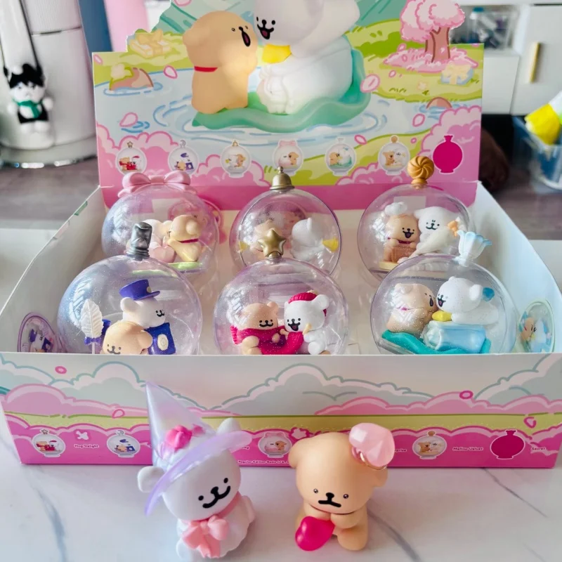 

Подлинная мальтийская маленькая подарочная серия, слепая коробка, модные коллекционные фигурки, милое настольное украшение, подарок для девочки, рождественский подарок