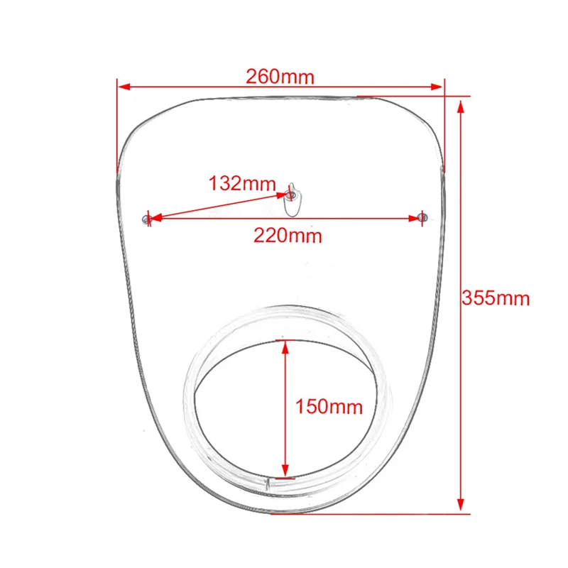 Headlight Cover Motorcycle Headlight Cover Headlight Cover For XL1200 Matte Black