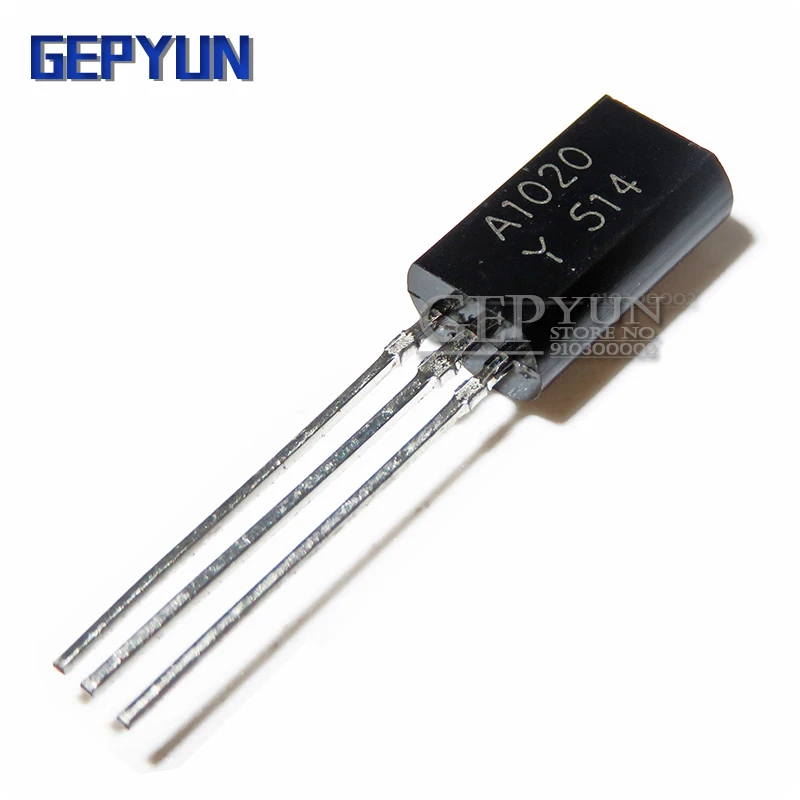 100PCS 2SA1020 TO-92 A1020 TO92 1020 triode transi Transistor Gepyun