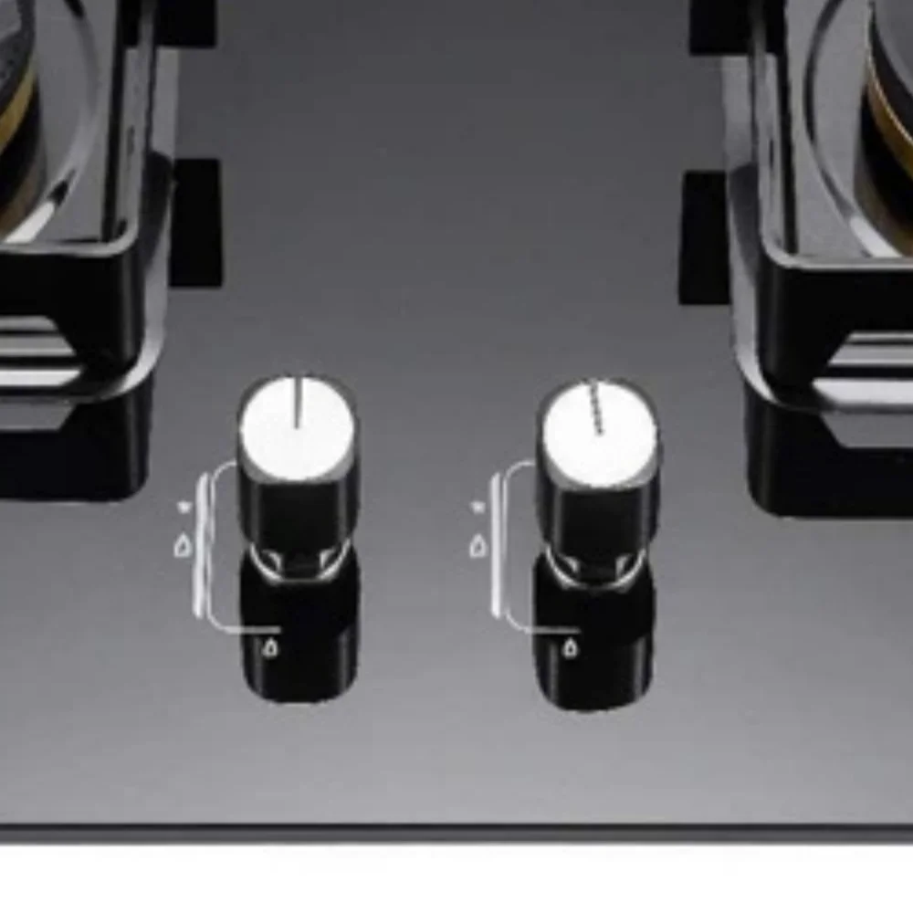 高効率強化ガラスパネルスマートビルトインテーブルガスコンロ（家庭用キッチン向け）