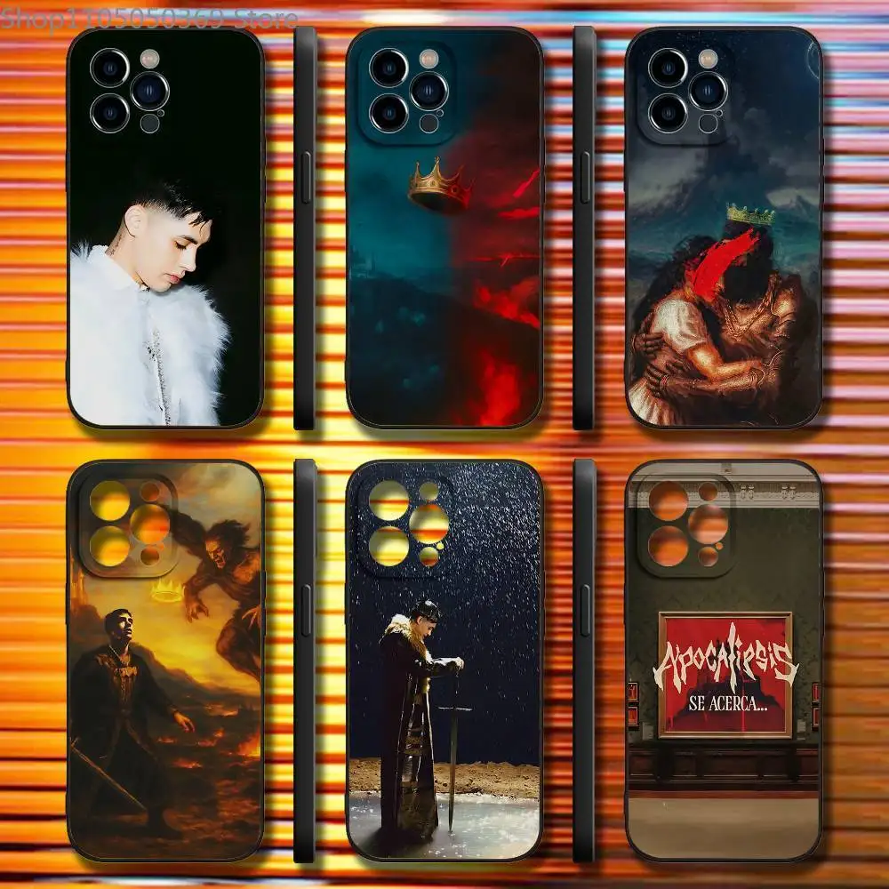 

C-Cris MJ Apocalipsis Phone Case For iPhone 17,16,15,14,13,12,11,Pro,Max,Plus,X,XS,SE4,E,Mini,Soft Black Case