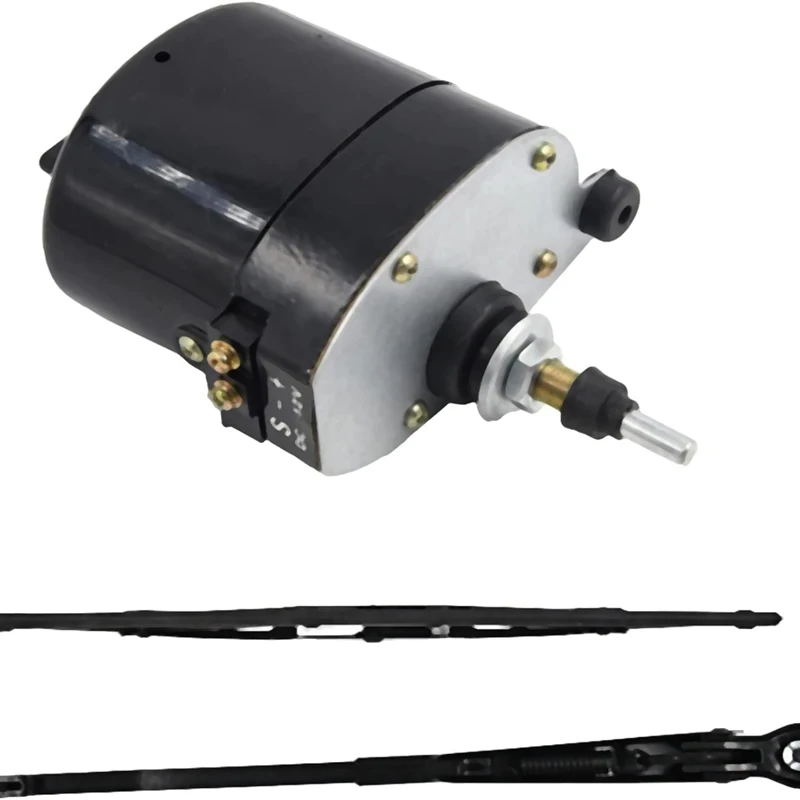 Universal 12V Windscreen Wiper Motor Or Arm With Blade 01287358 0390506510 7731000001 Fit For Willis  Tractor