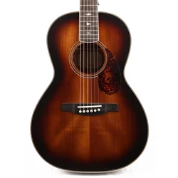 NEW SE P20E Parlor Acoustic-Guitar Brown Sunburst