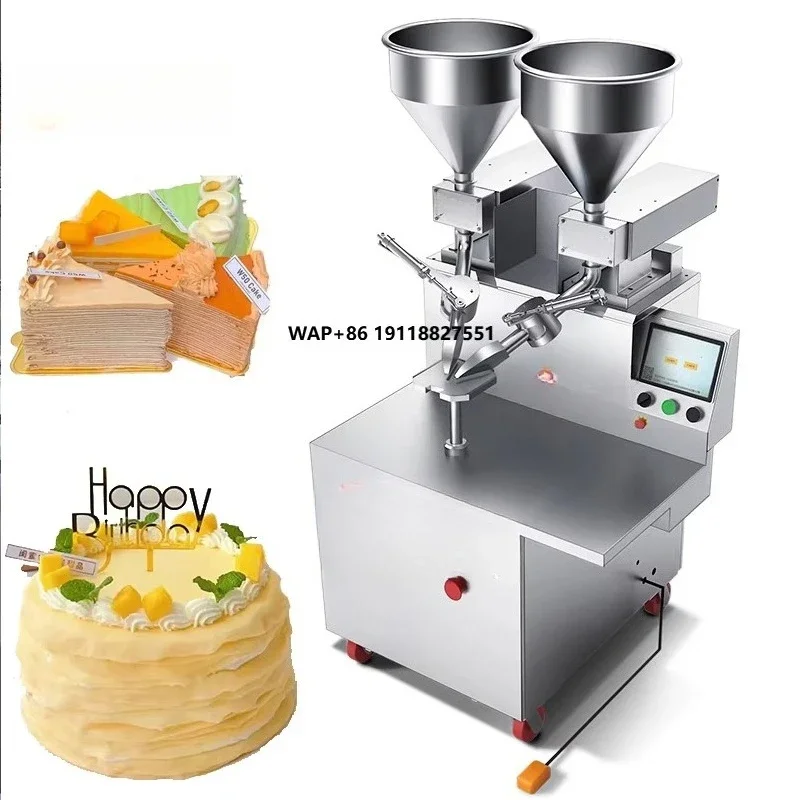 Automatic Round Cake Icing Machine/cake Spreading Machine Cake Icing Machine for Spreading Cream or Frosting for Bakery Use