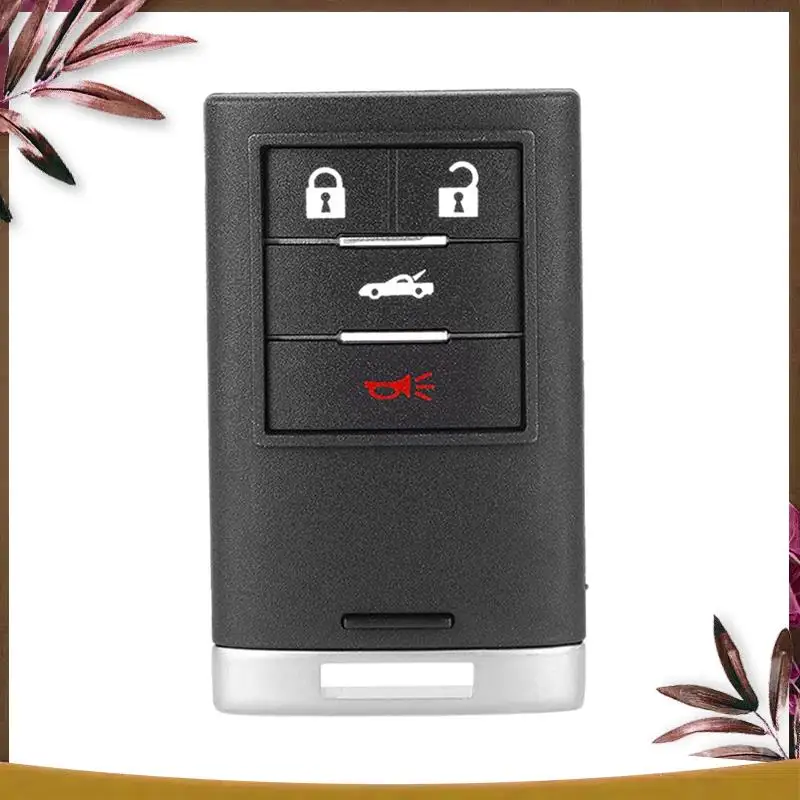 AB59-chave do carro fob keyless entrada remoto 315mhz m3n5wy7777a para corvette 2008-2013 4 botões