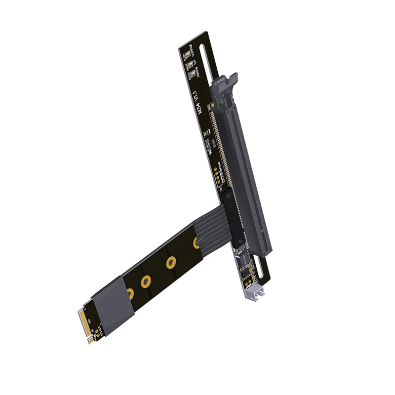 

Classic-Pcie X4 4.0 M.2 Nvme To X16 Riser Adapter For Pcie X16 /AMD Graphics Cards To M.2(Ultra SSD M-Key) Nvme Extension