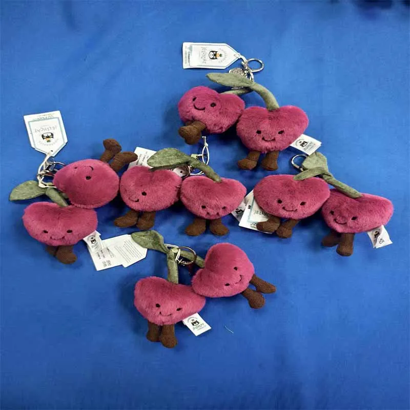 Cherry, red cup, red leaves, series, home and bedroom decoration, interactive pet toys, birthday gifts