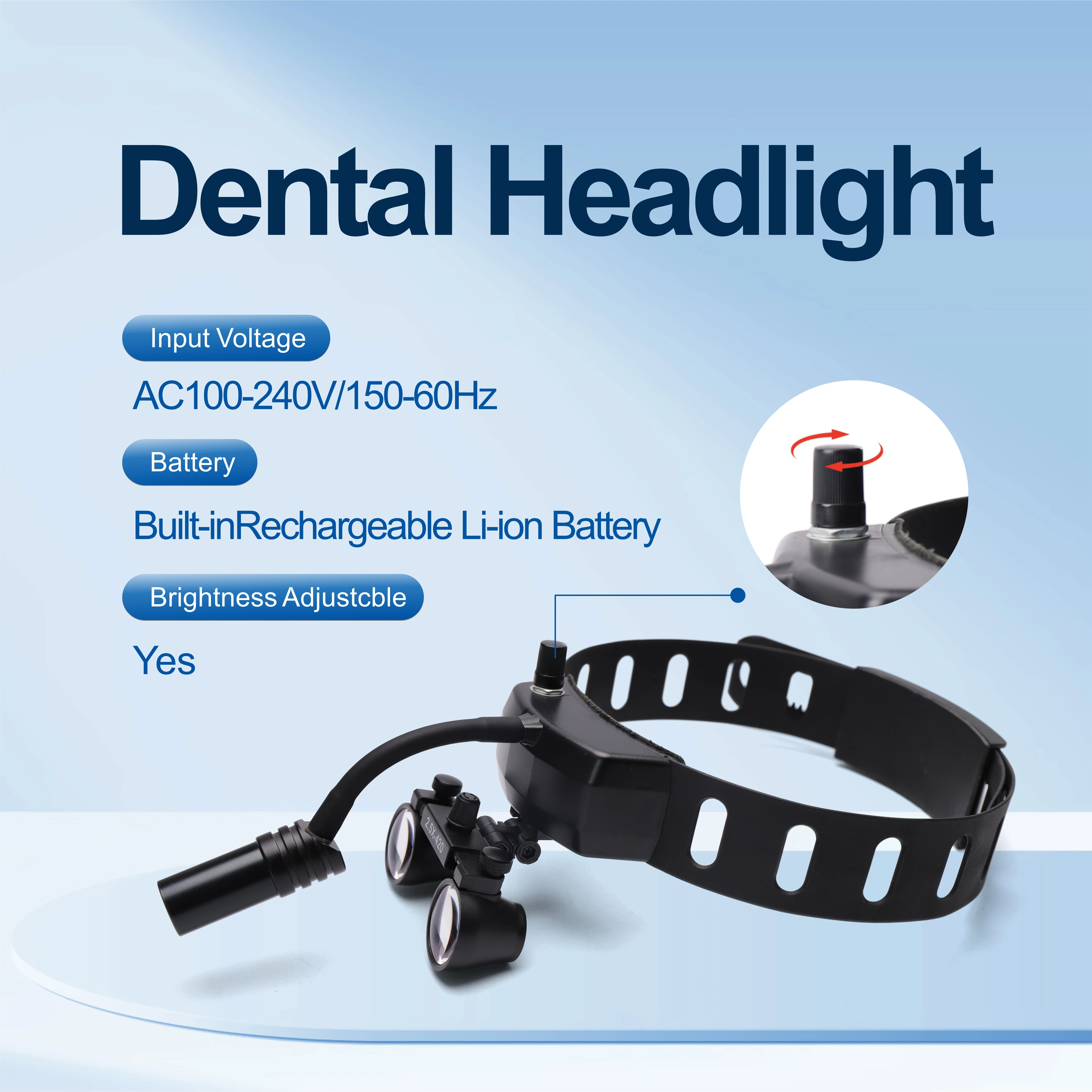 Led Medical Headlight - Loepbril Type 5W LED Verlichting Lab