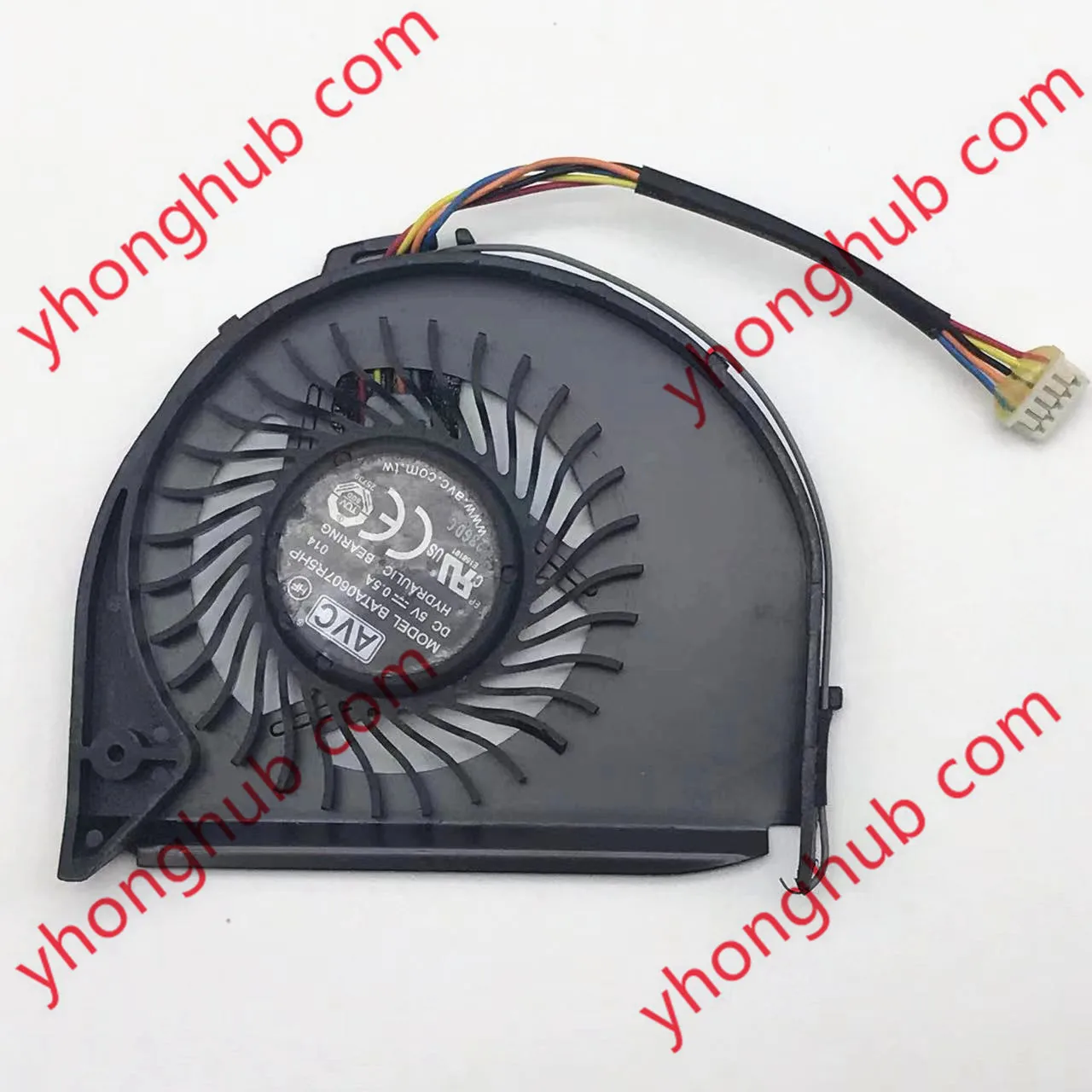 

AVC T450S BAZB0607R5H DC 5V 0.50A 4-Wire Server Cooling Fan