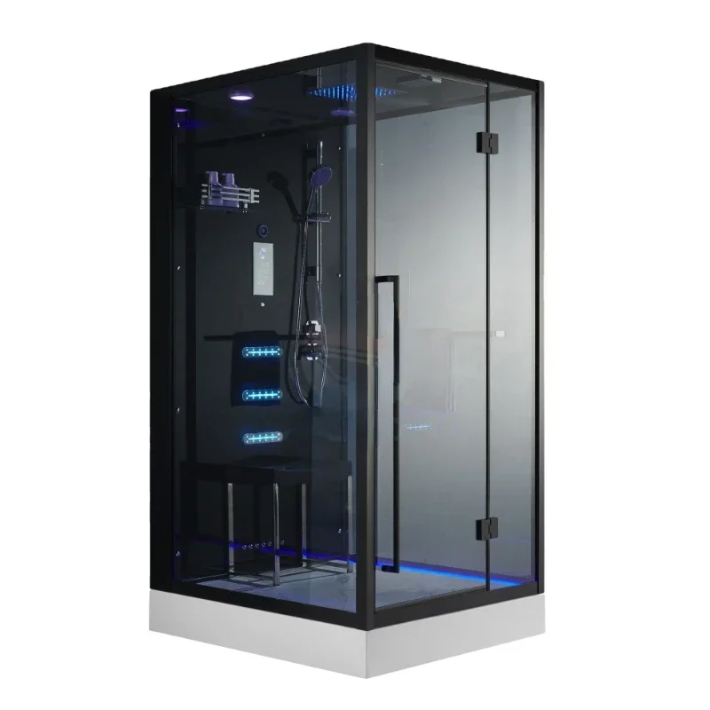 steam shower combined room cabinet steam sauna bath indoor steam shower room