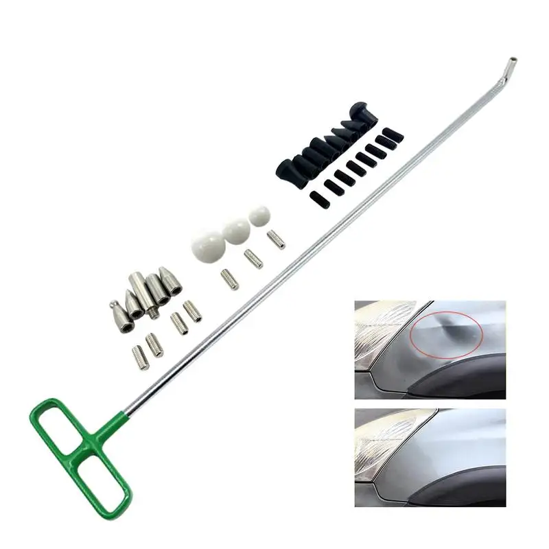 

Dent Remover Tool For Car Multi-Head Auto Dent Repairing Rods Dent Removal Tools Car Dent Puller Set For Car SUV Truck