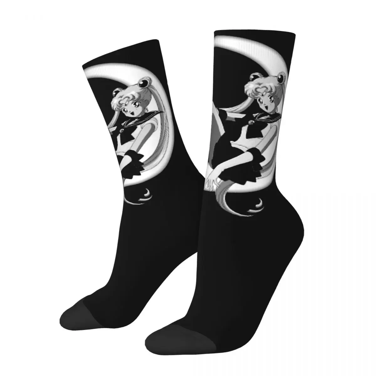 Sailor Moon cosy Unisex Socks Cycling Happy Socks Street Style Crazy Sock