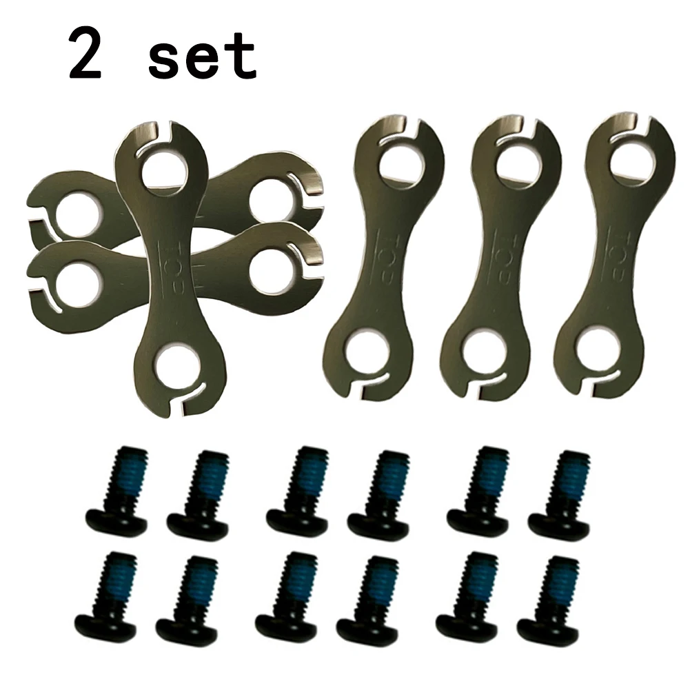 Scheibenbremse für ROTOR-Schrauben und Unterlegscheiben, kompatibel mit RT56 RT66, 12 Schrauben und 6 Sicherungsplatten, Torx T25-Kopf – Detail 6