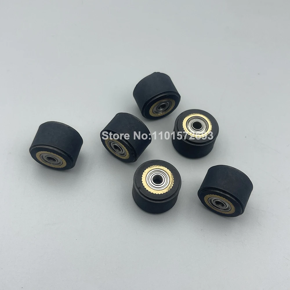 3PCS Roland VP540 Cutting Plotter Paper Pressure Pinch Roller for Roland GX-24 GX-500 GS24 GR540 Rubber Push Press Rollers Wheel