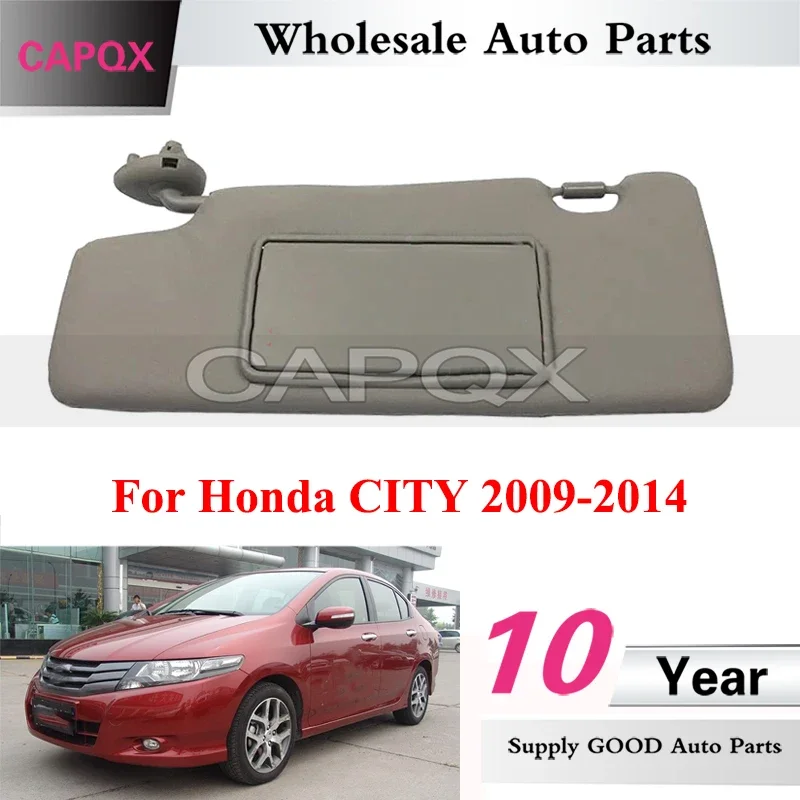 CAPQX Car Inside Sunvisor For Honda CITY 2009 2010 2011 2012 2013 2014 Sun Shield Front Sunshade Inner Sun Visor Assembly