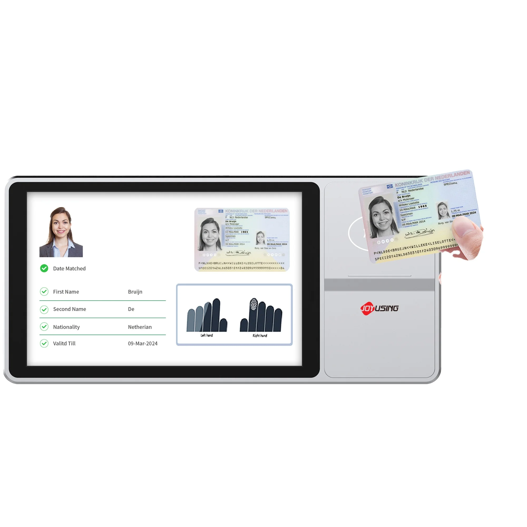 

Оригинальный планшет SIGNOTEC для рукописного ввода, цветной блокнот для подписи по отпечатку пальца с системой топаза NFC для банковской больницы, отеля, склад