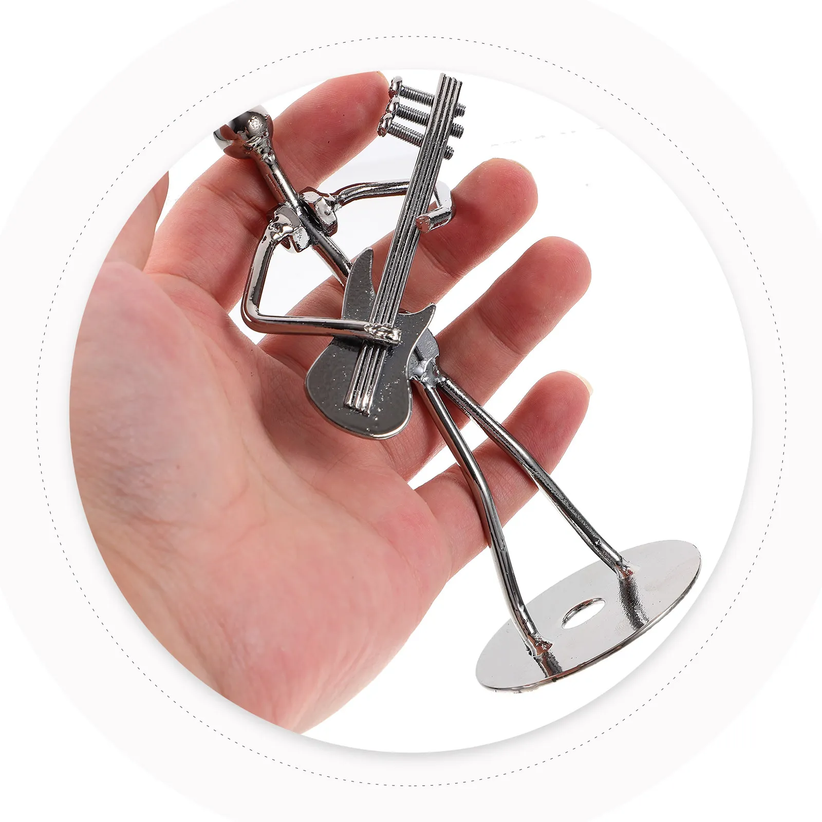 

Набор из 4 креативных музыкальных декоративных аксессуаров для дома, бара, офиса, гостиной, в форме музыкантов