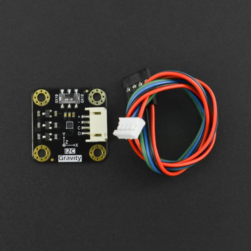 Gravedad: Sensor de aceleración Triaxial I2c Lis2dw12