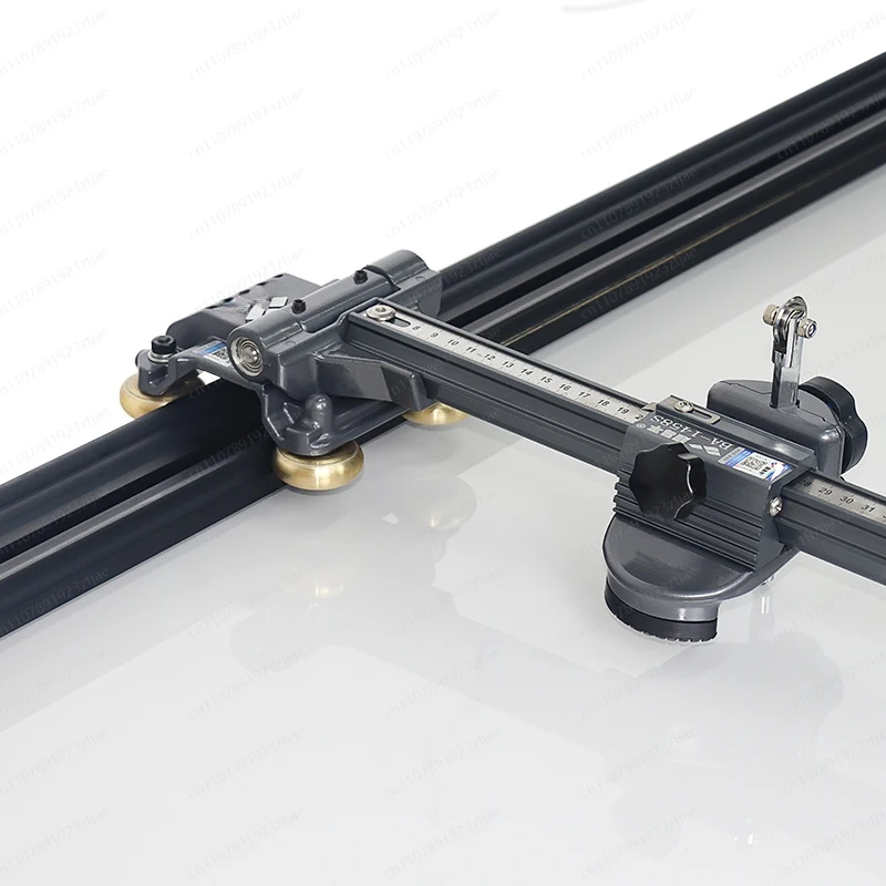 Splint push-pull knife guide rail, splicing adjustment 0 error, tile cutting tool