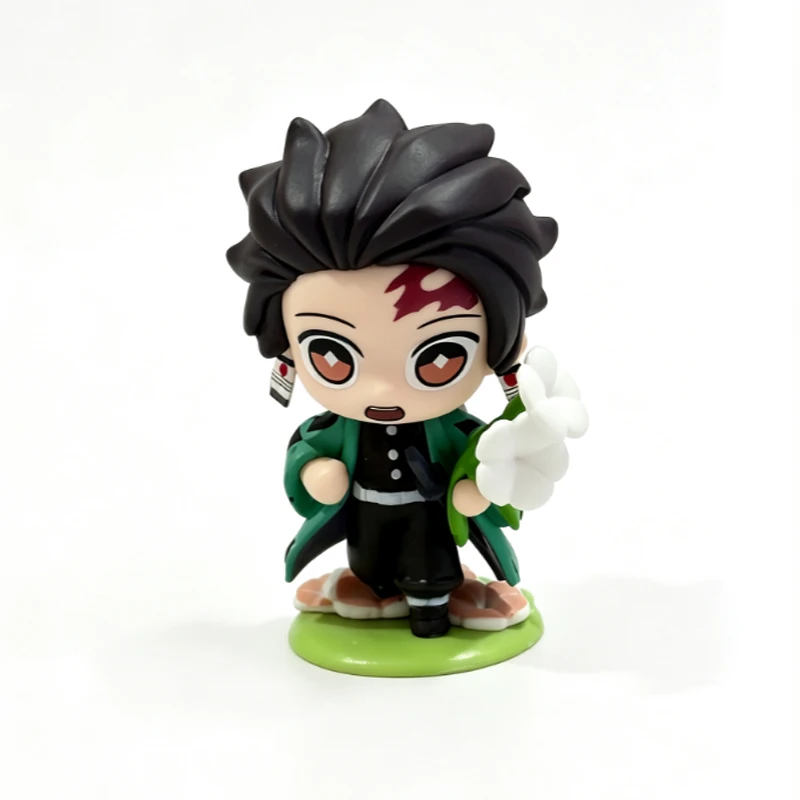 # Dämonentöter Tanjiro Kamado Nezuko Anime-Cartoon-Figur Blindbox kreative personalisierte Statue Modell Ornament Überraschungsgeschenkbox