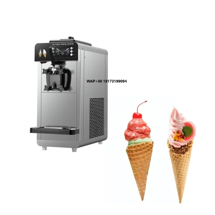 

High Productivity Commercial Ice Cream Machine Touch Screen New Square 220V Fruit Water Bingsu